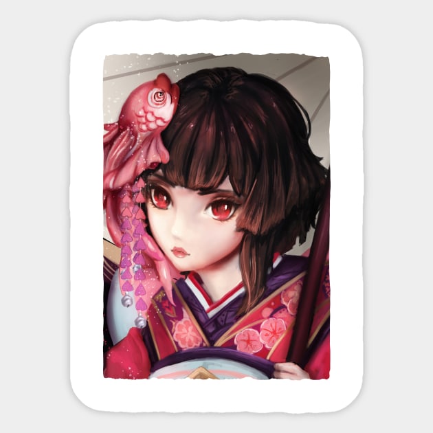 Kagura Sticker by asteltainn